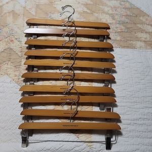 10 Wooden Banana Republic Skirt or Pants Hangers